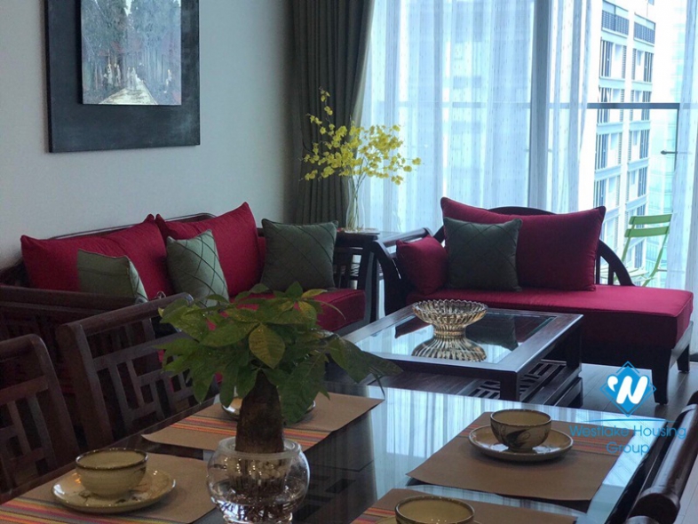 A lovely 2 bedroom apartment for rent in Vinhomes Metropolis